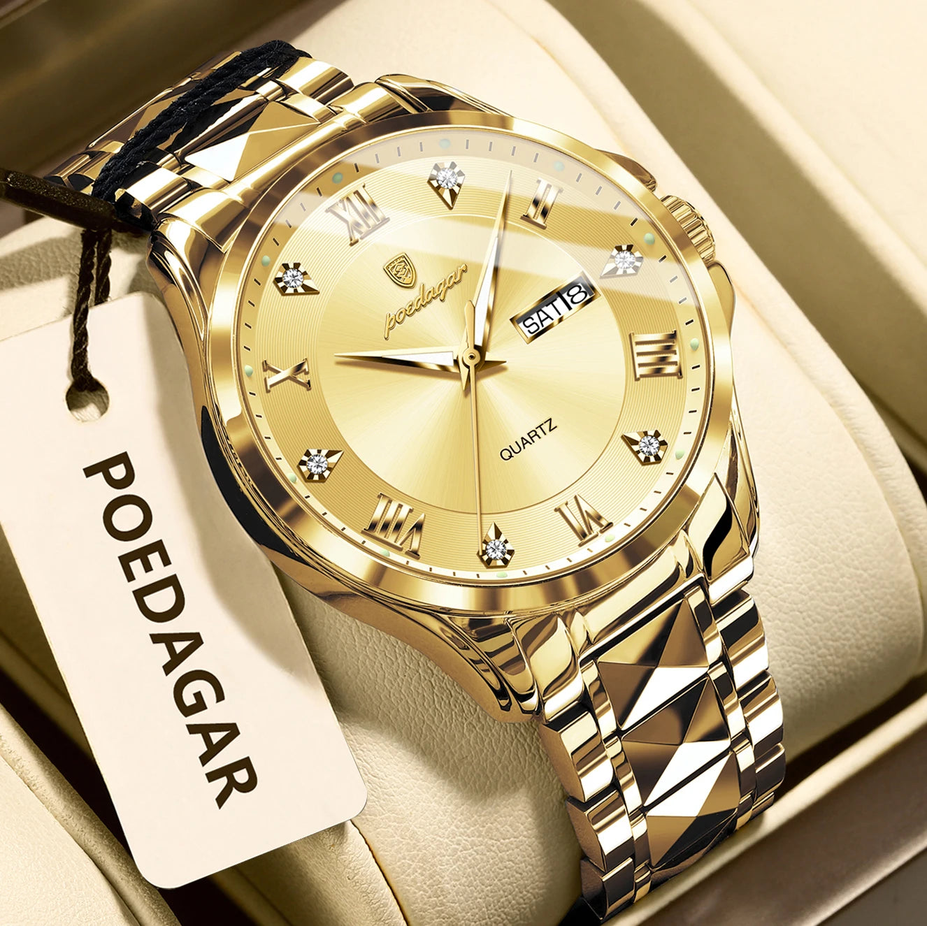 Timeless Elegance – Women’s Luxury Stainless Steel Watch