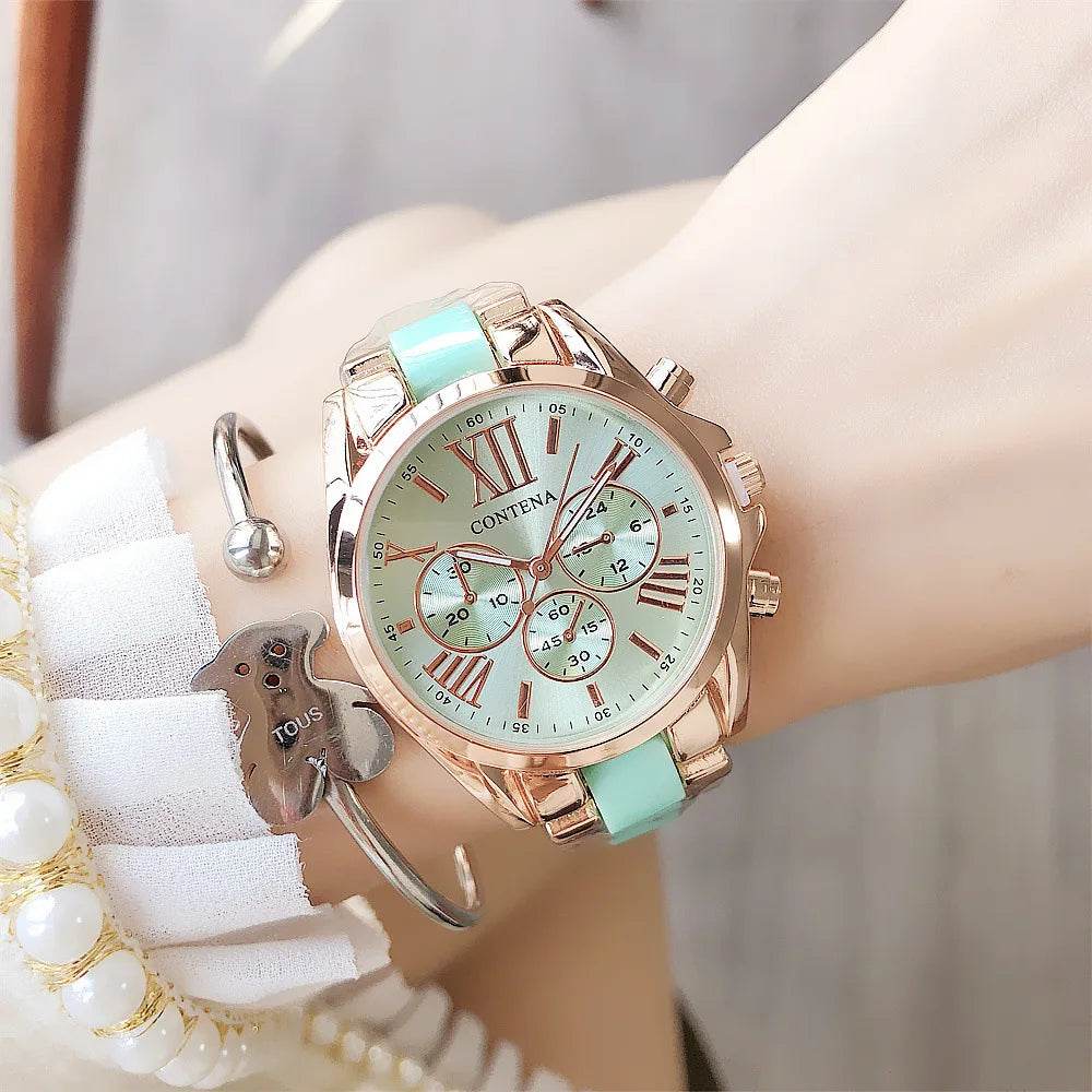 Timeless Elegance Women’s Watch | Luxury Stainless Steel