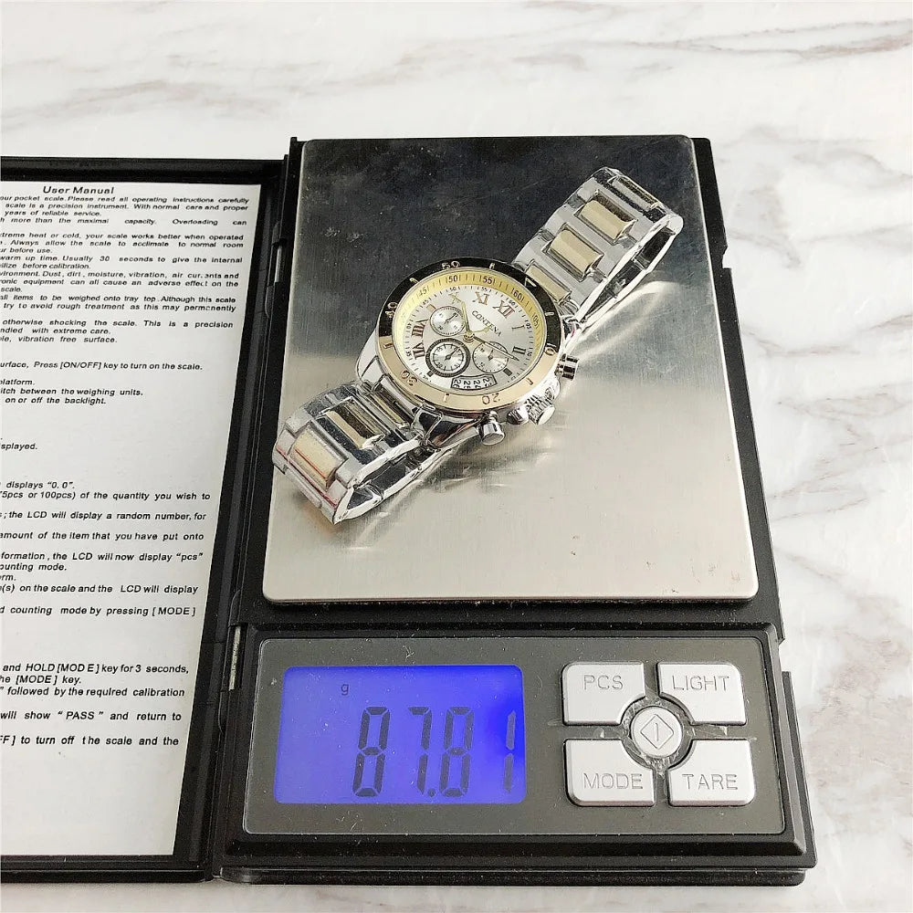 Timeless Elegance Women’s Watch | Luxury Stainless Steel